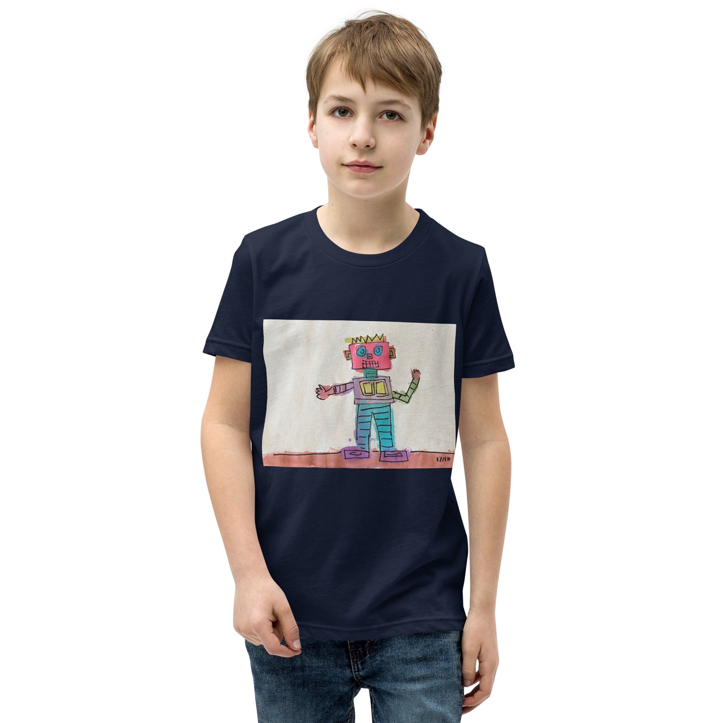 Robot Youth Short Sleeve T-Shirt