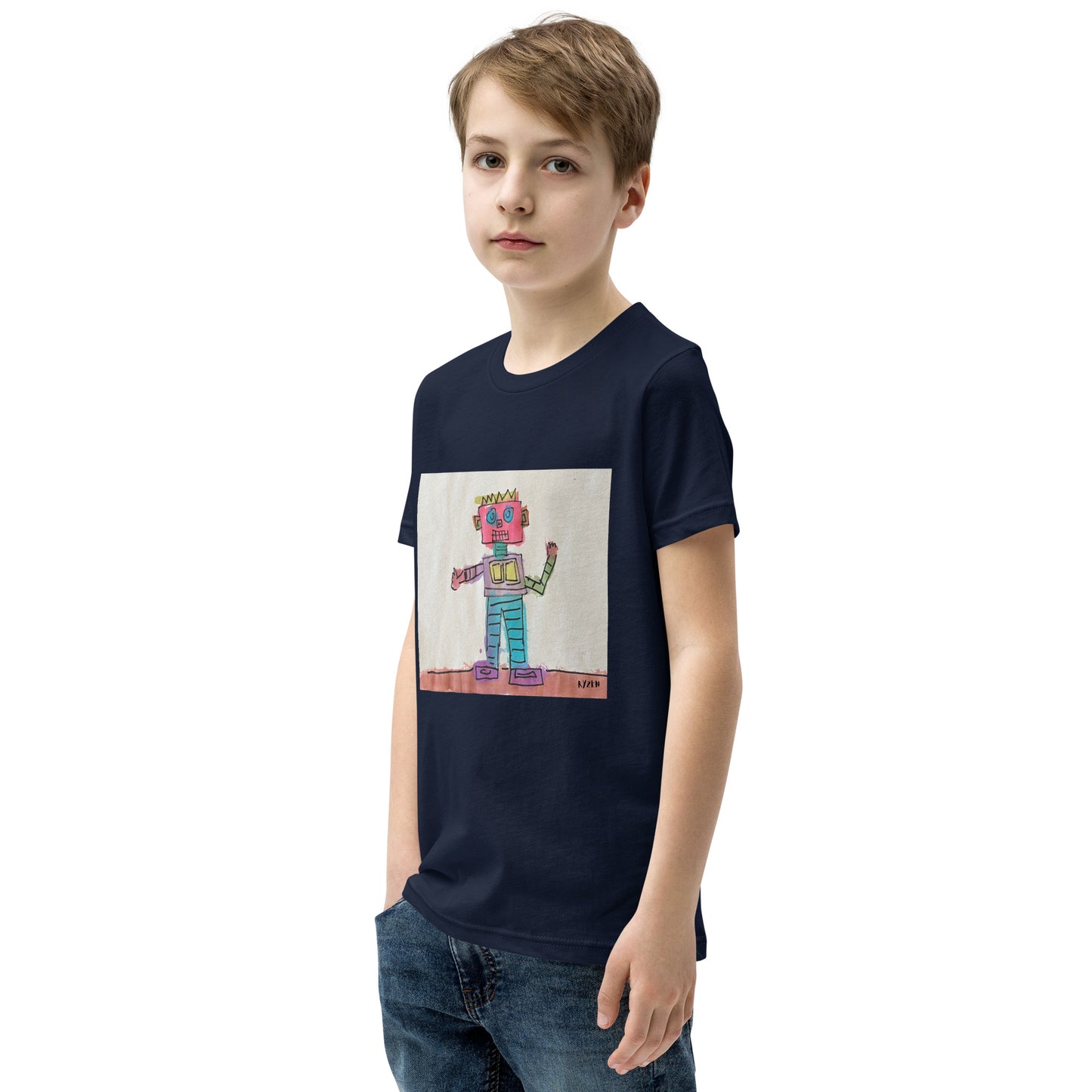 Robot Youth Short Sleeve T-Shirt