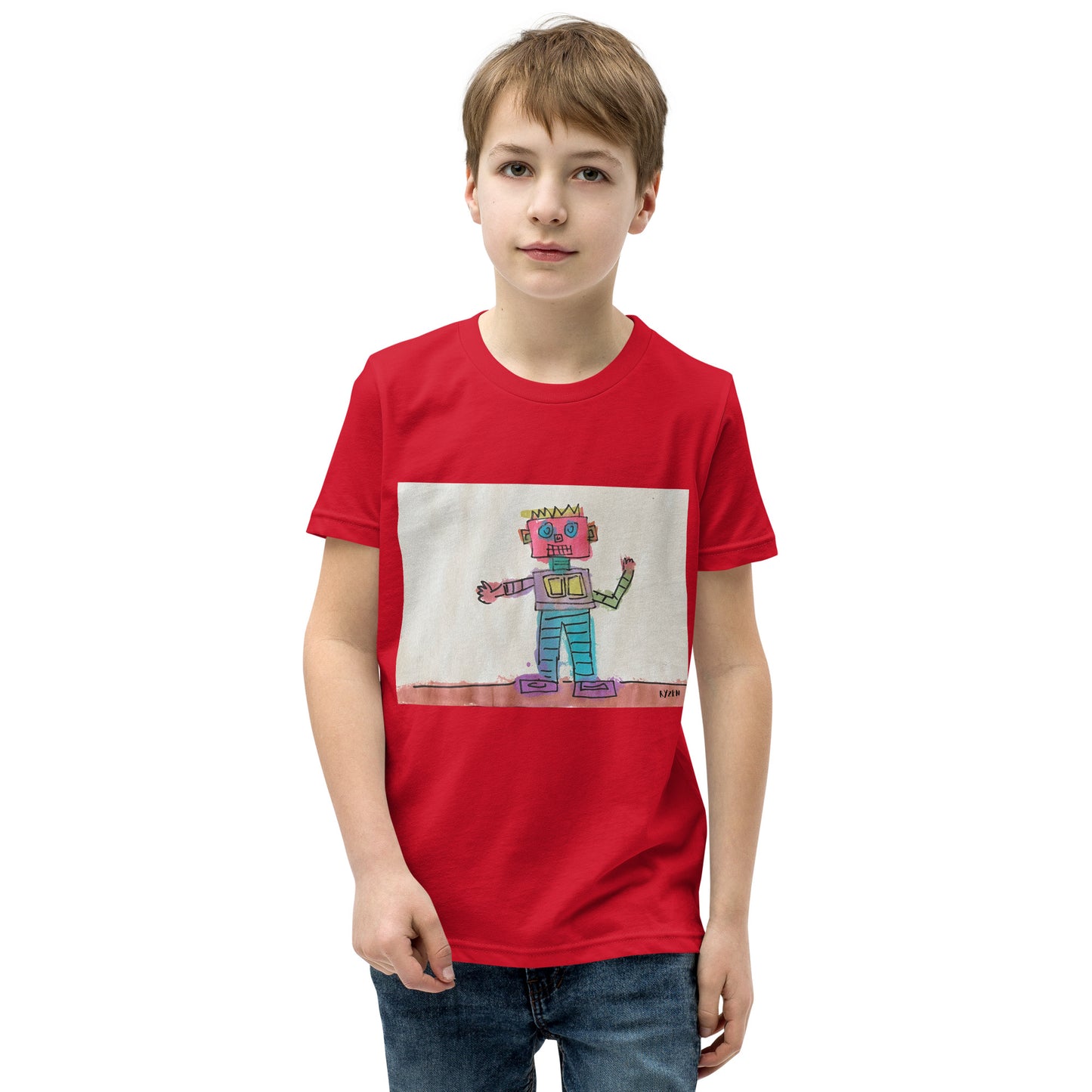 Robot Youth Short Sleeve T-Shirt