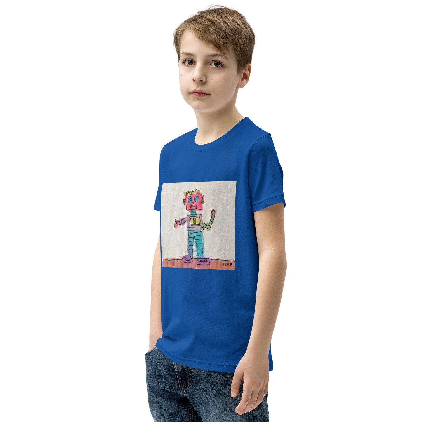 Robot Youth Short Sleeve T-Shirt