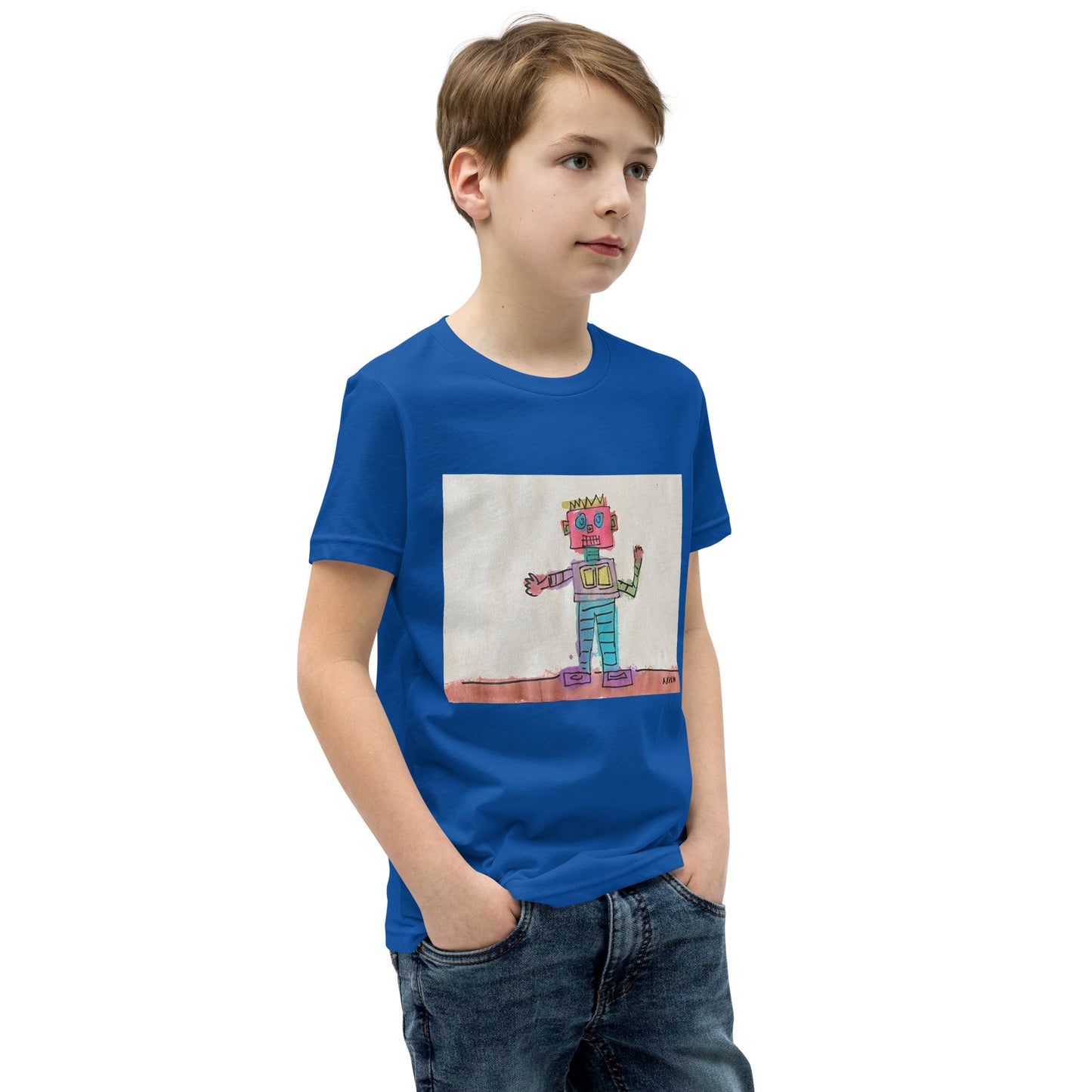 Robot Youth Short Sleeve T-Shirt