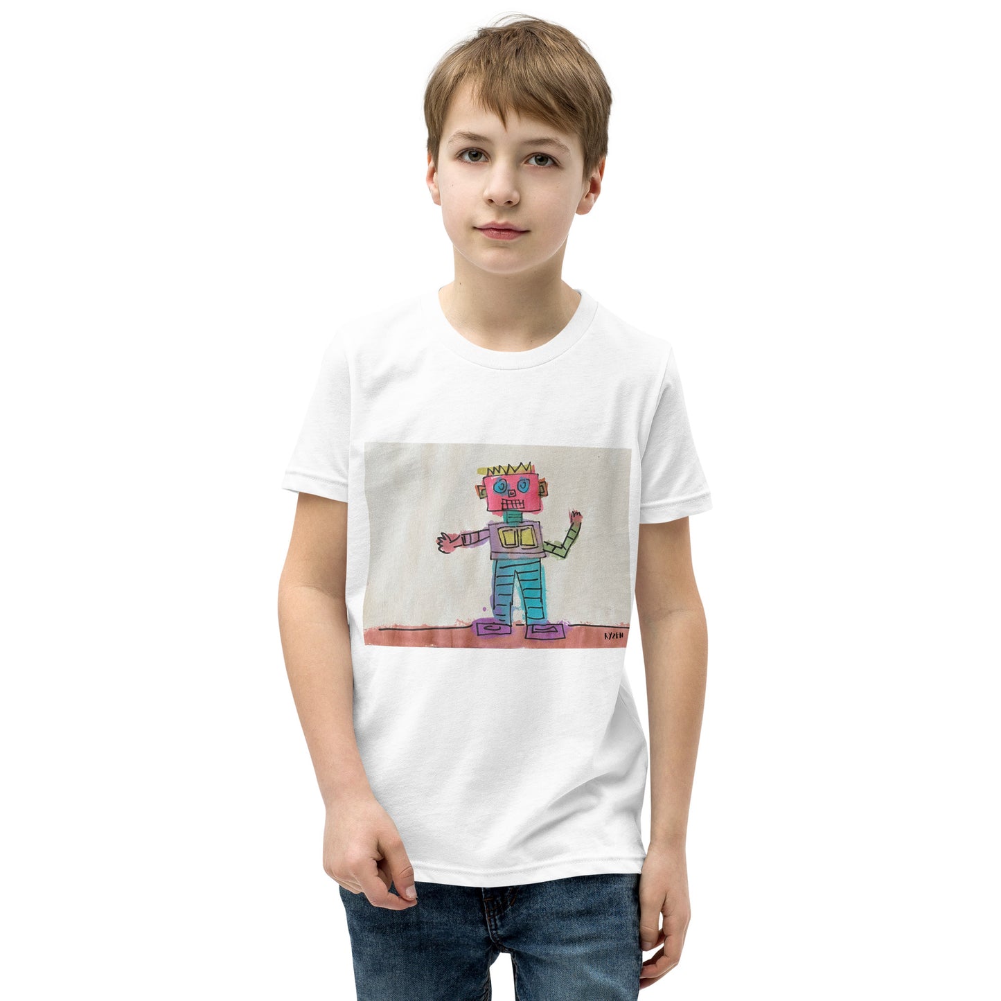 Robot Youth Short Sleeve T-Shirt