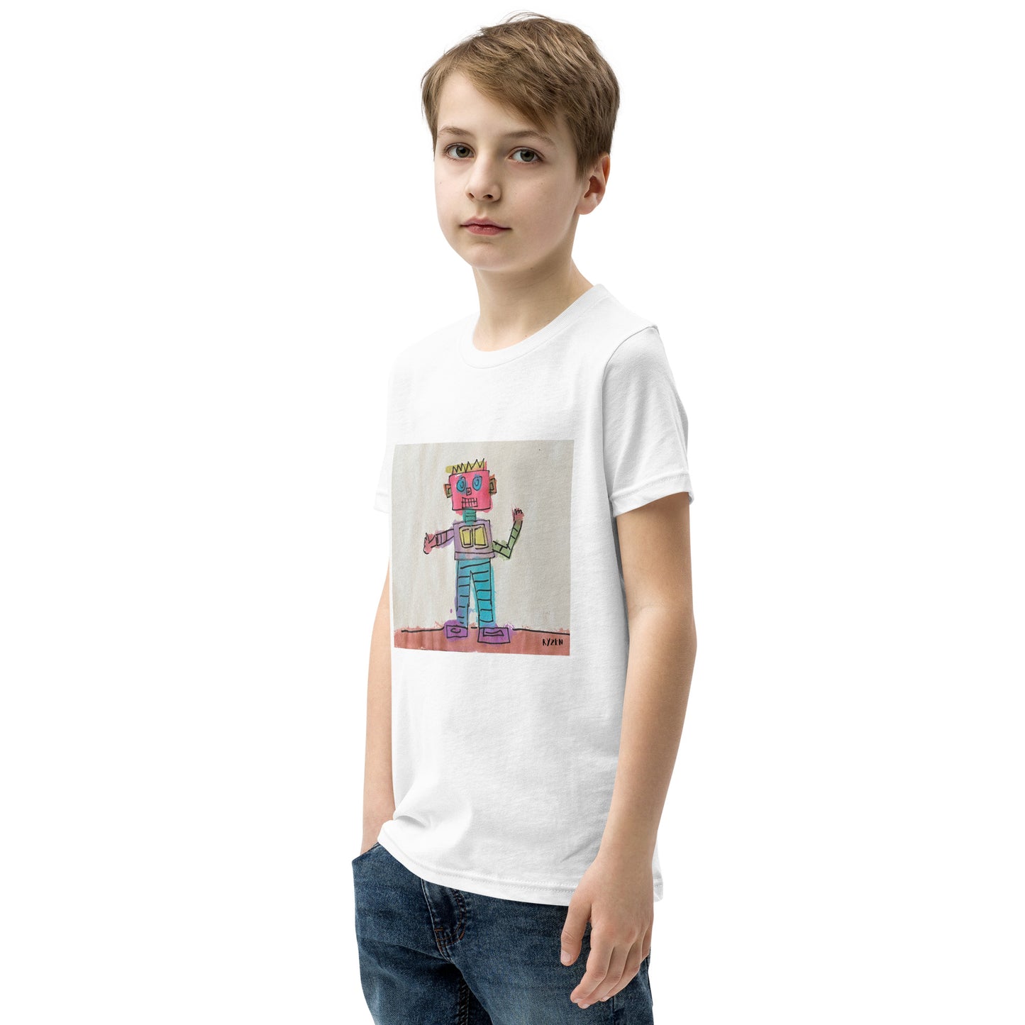 Robot Youth Short Sleeve T-Shirt