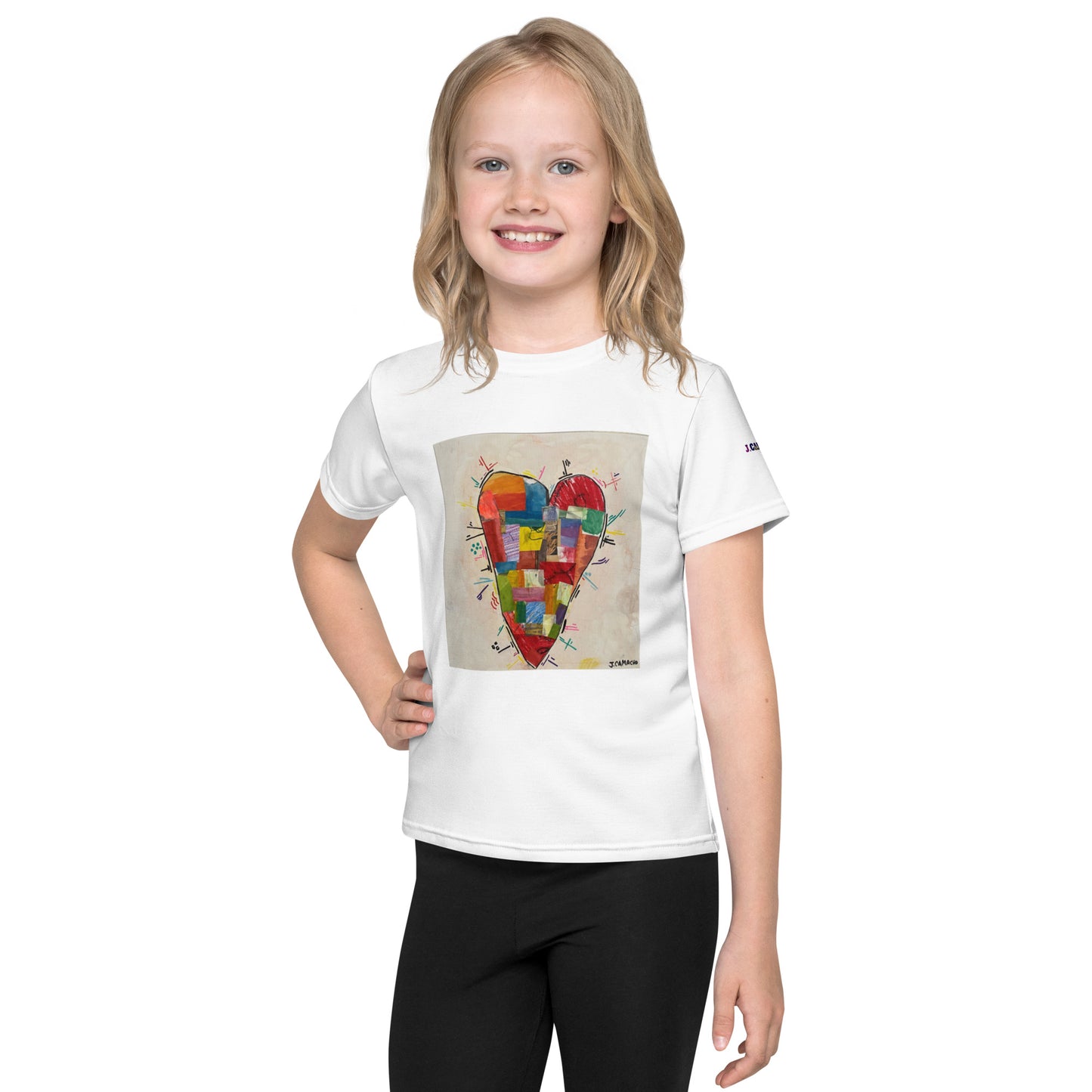 "Putting the pieces back together" Kids crew neck t-shirt