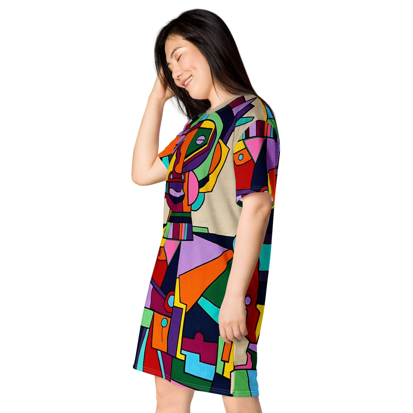 "Zion Taino Warrior" T-shirt dress