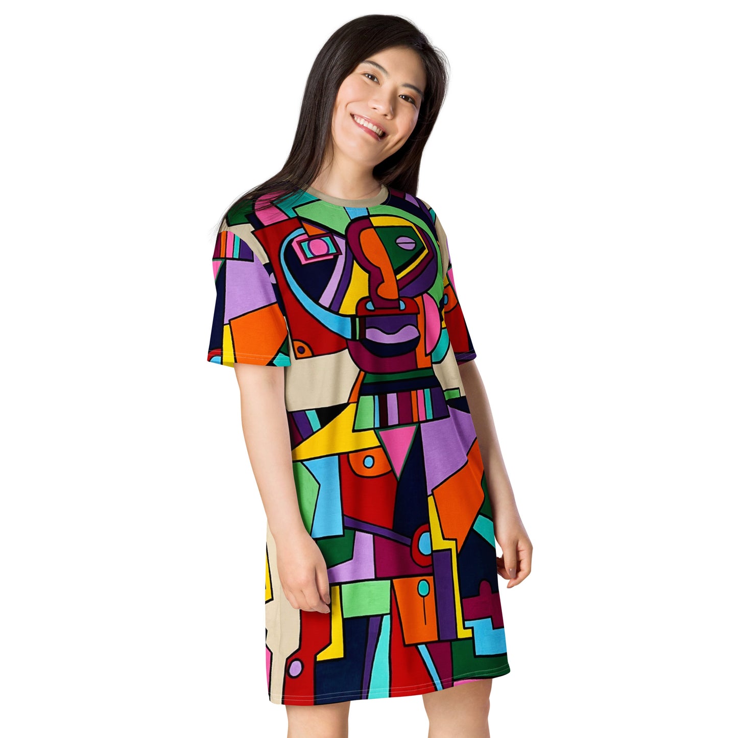 "Zion Taino Warrior" T-shirt dress