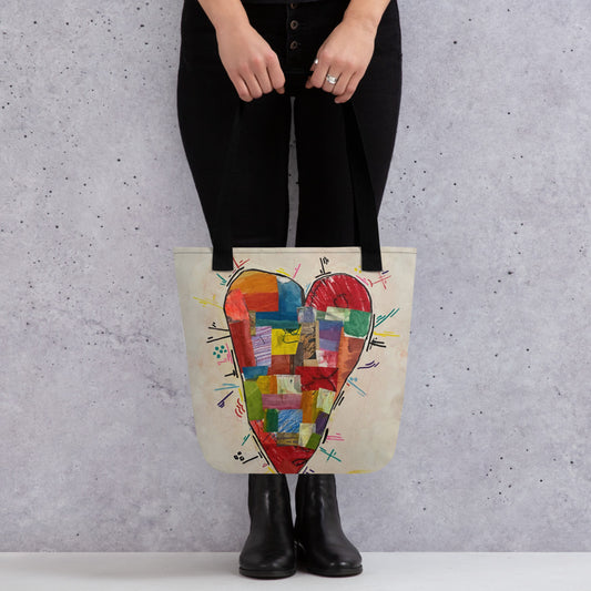 "Putting the pieces back together" Tote bag