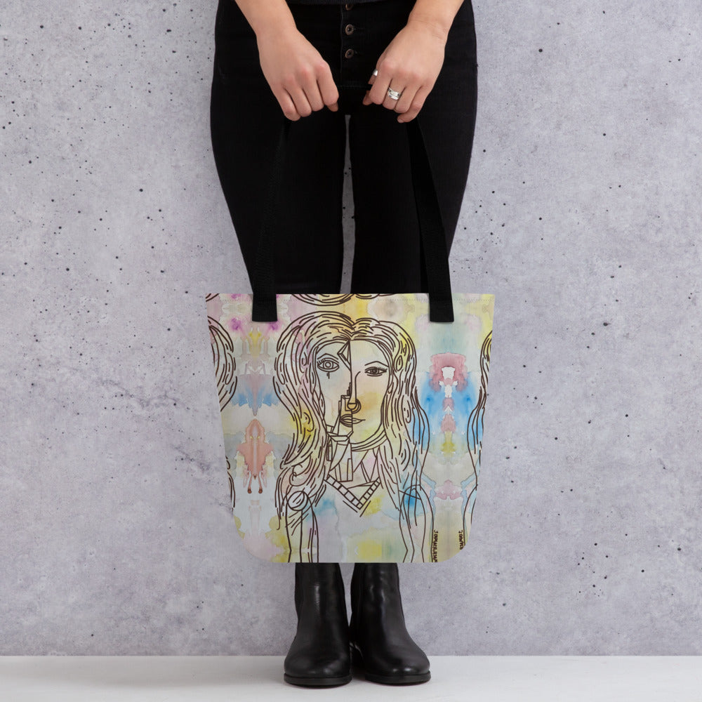 La Mujer as Hermosa Tote bag