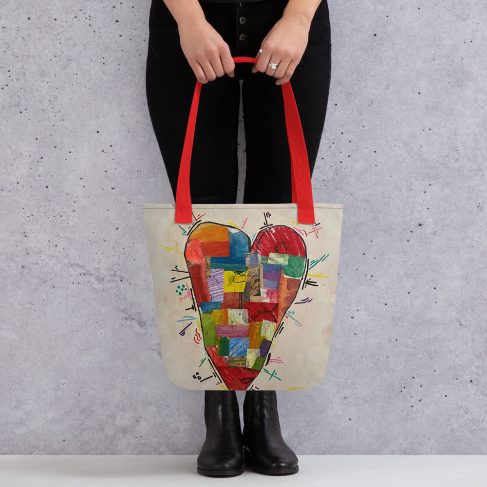 "Putting the pieces back together" Tote bag