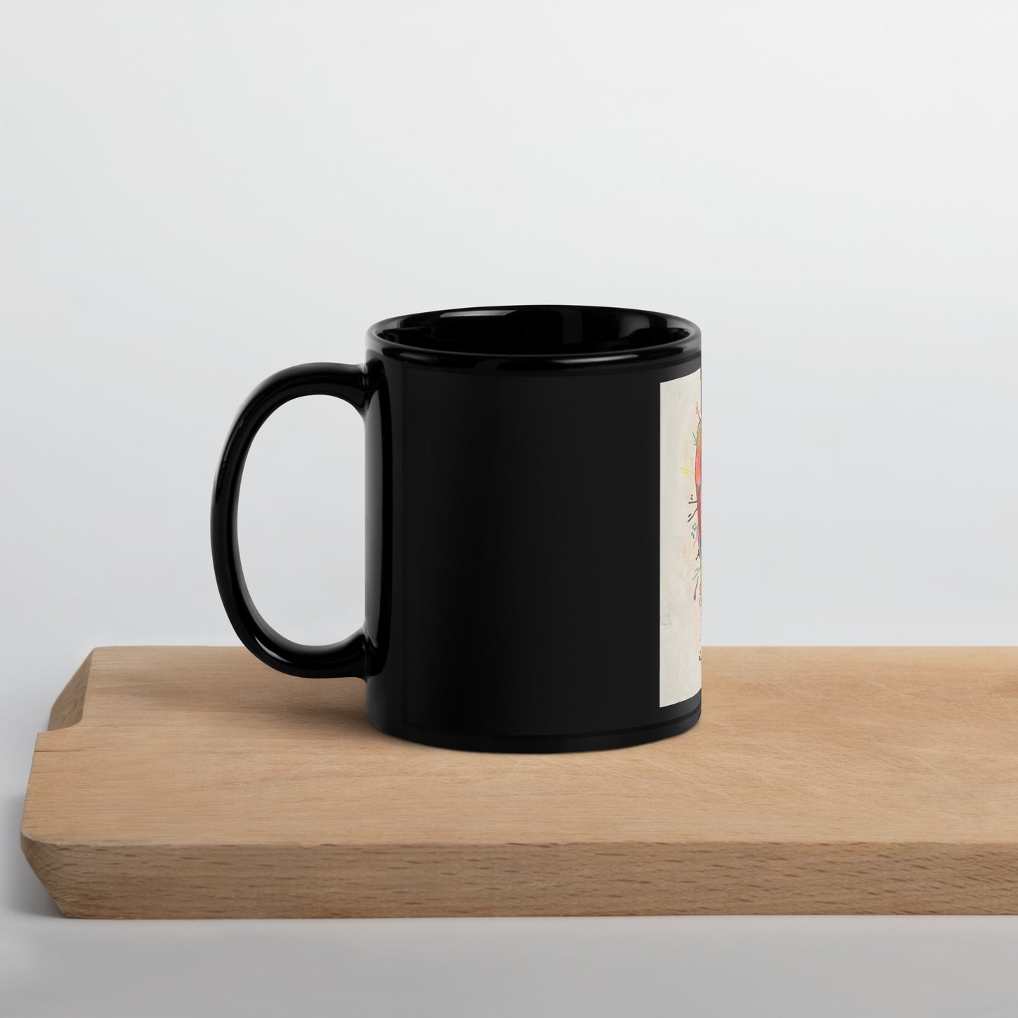 "Putting the pieces back together" Black Glossy Mug