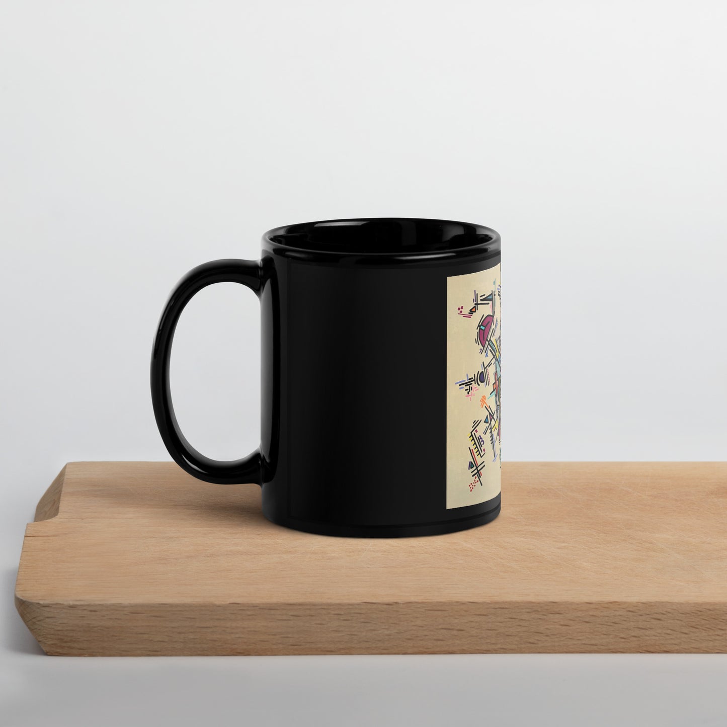 "Retaliation" Black Glossy Mug