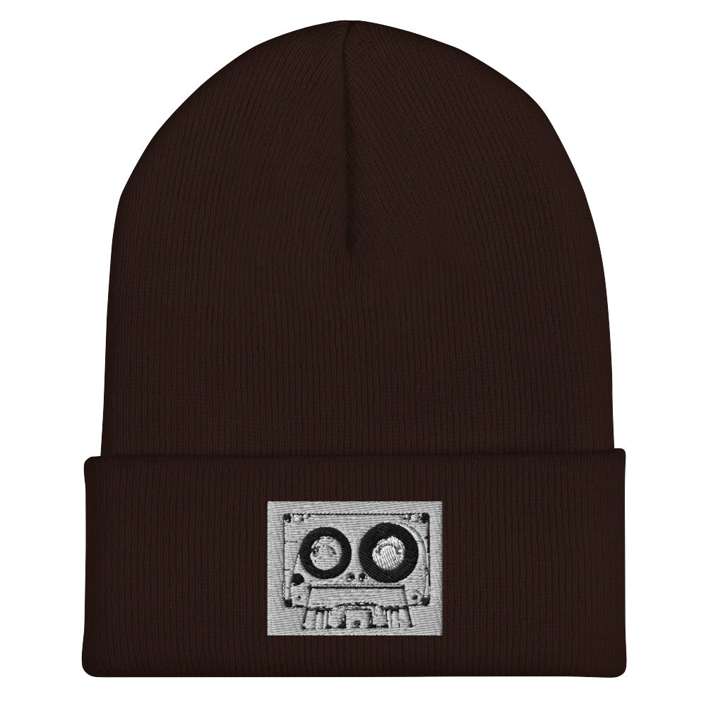 "tape cassette" Cuffed Beanie