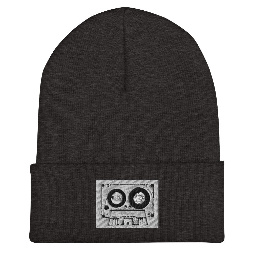 "tape cassette" Cuffed Beanie