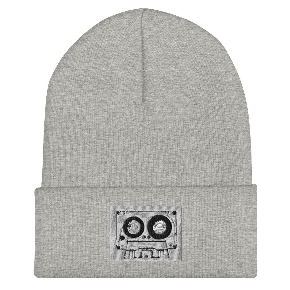 "tape cassette" Cuffed Beanie