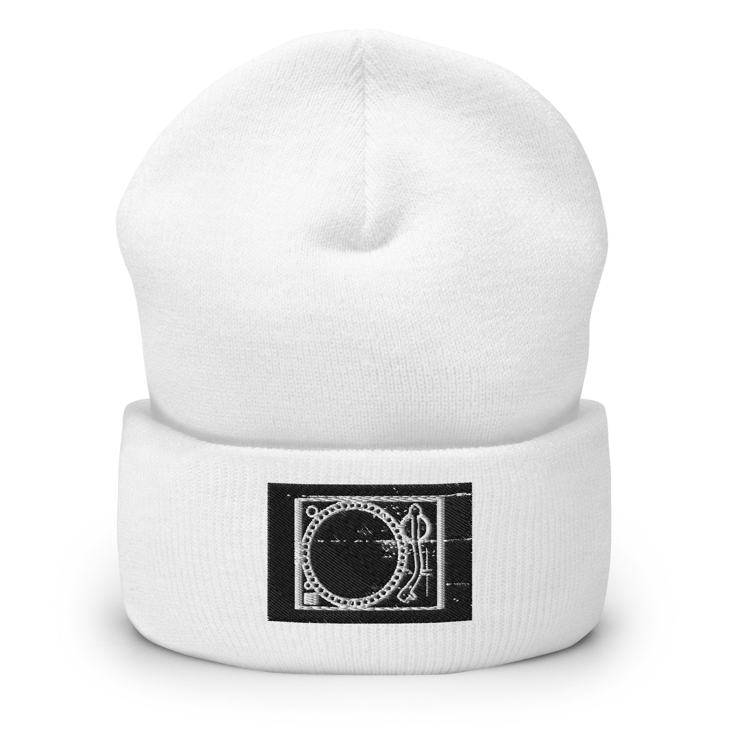 "Turntable" Cuffed Beanie