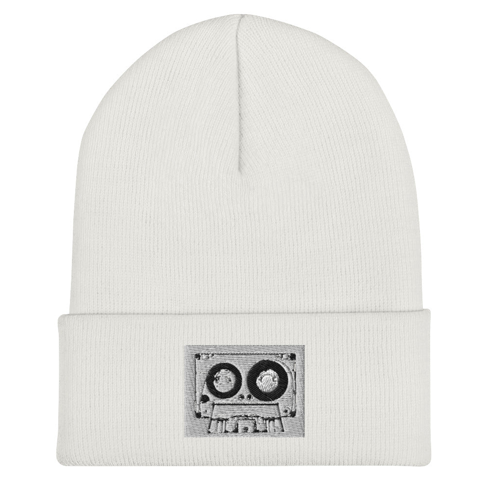 "tape cassette" Cuffed Beanie