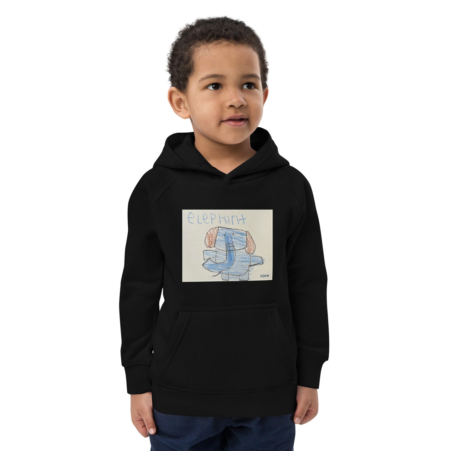 "Elephant by Ryzen" Kids eco hoodie