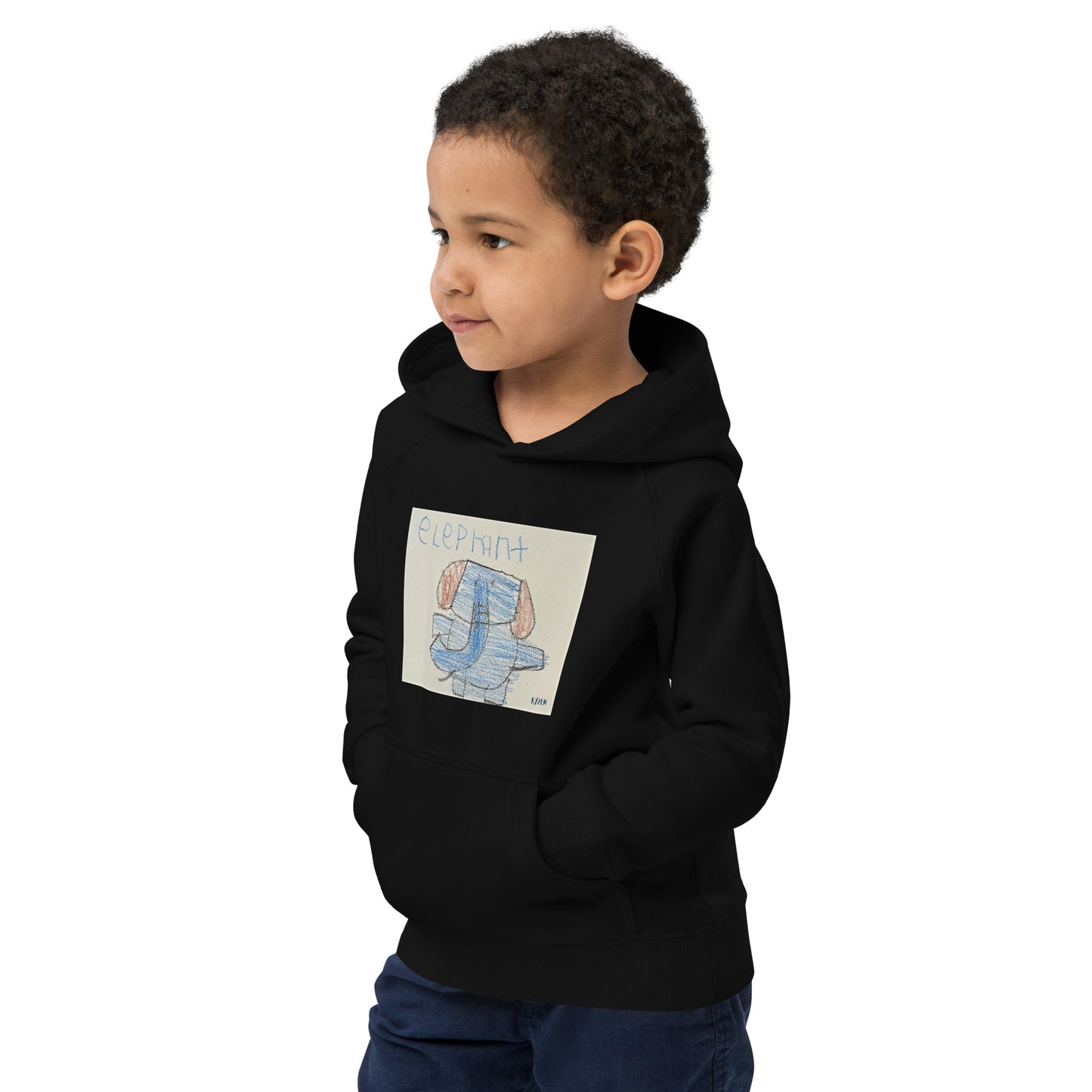 "Elephant by Ryzen" Kids eco hoodie