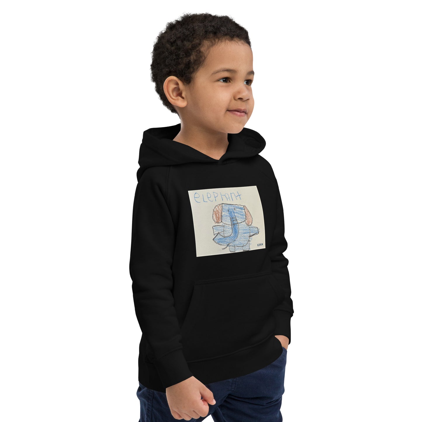 "Elephant by Ryzen" Kids eco hoodie