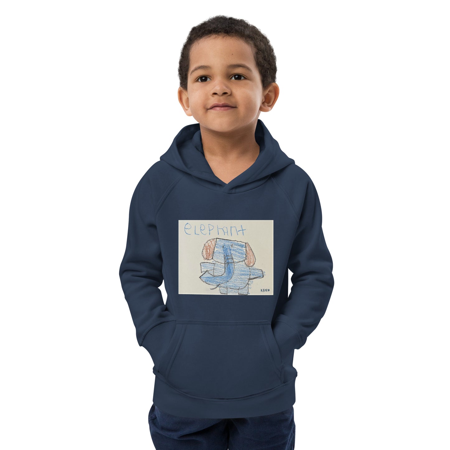 "Elephant by Ryzen" Kids eco hoodie