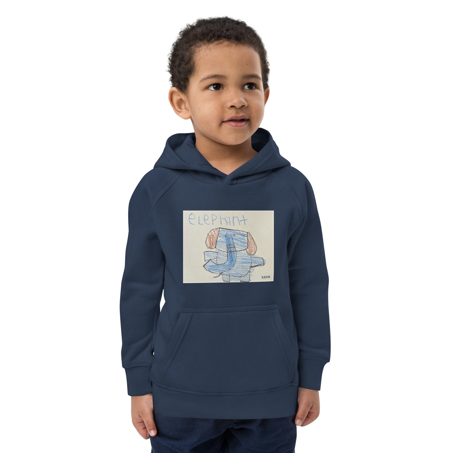 "Elephant by Ryzen" Kids eco hoodie