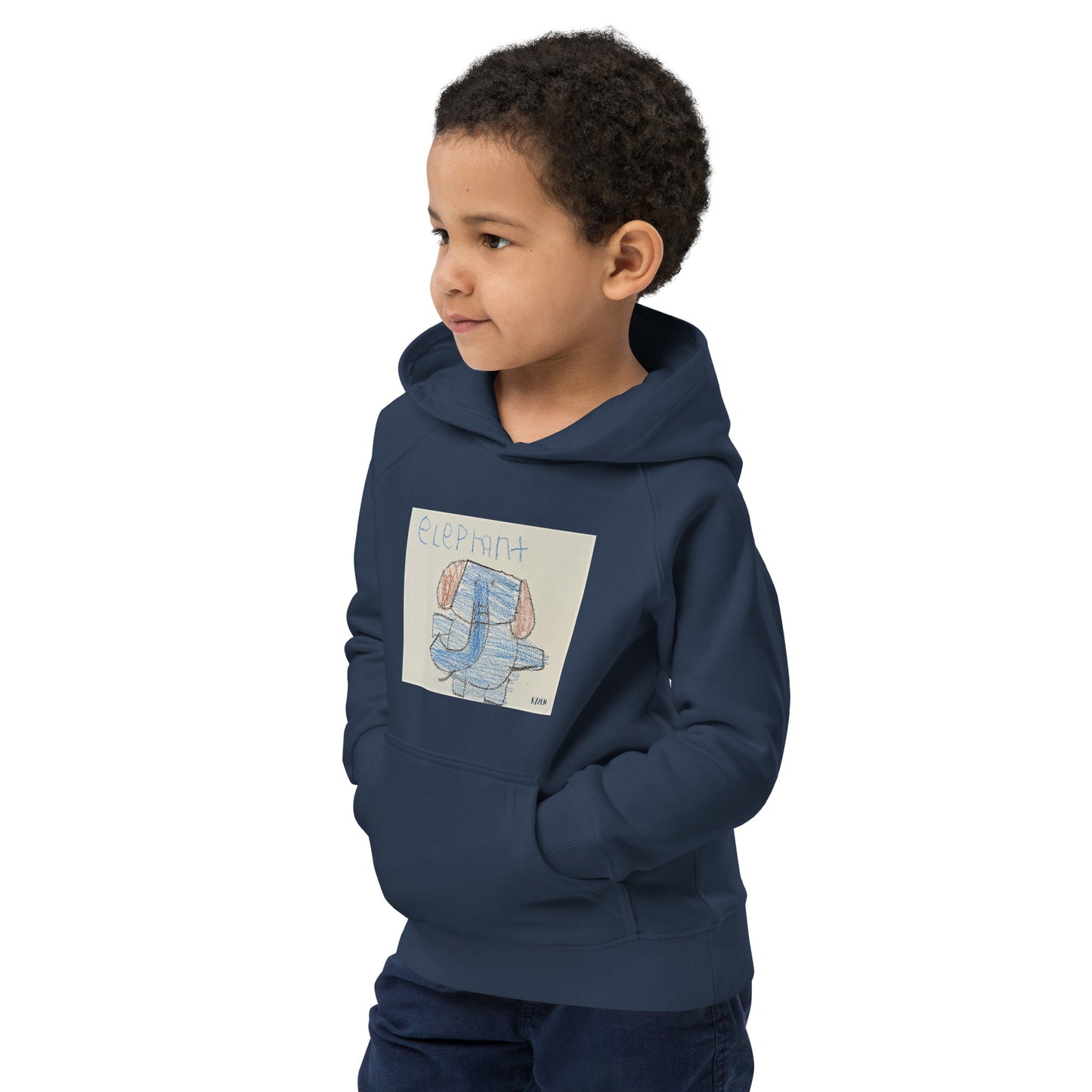 "Elephant by Ryzen" Kids eco hoodie