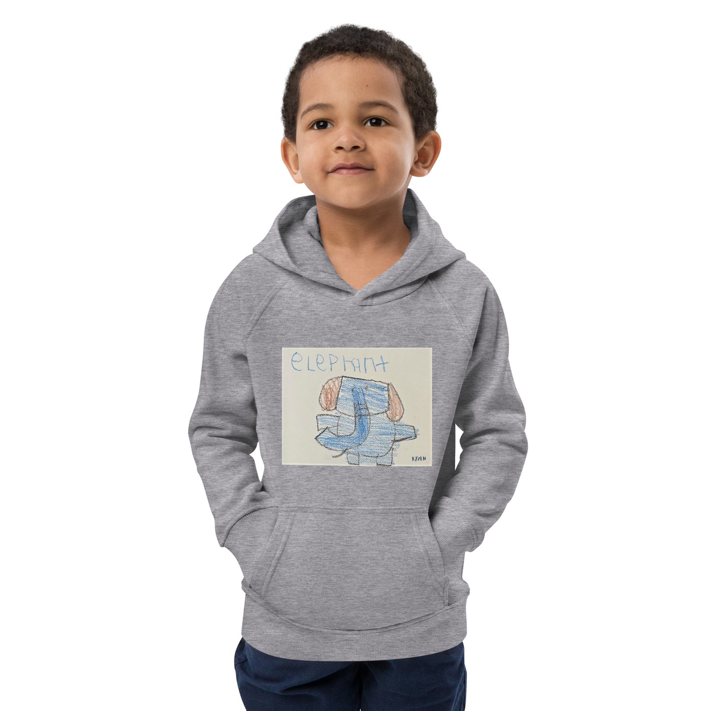 "Elephant by Ryzen" Kids eco hoodie