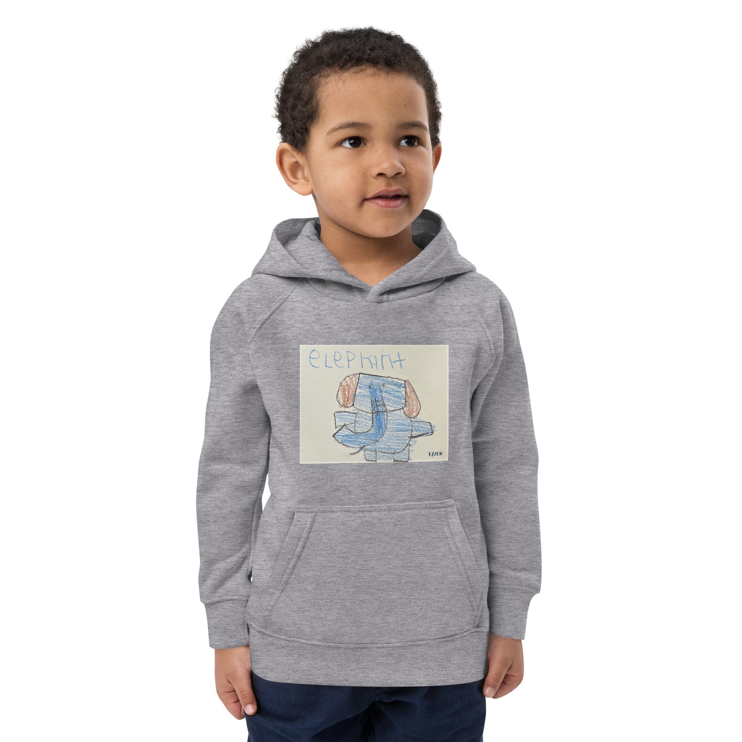 "Elephant by Ryzen" Kids eco hoodie