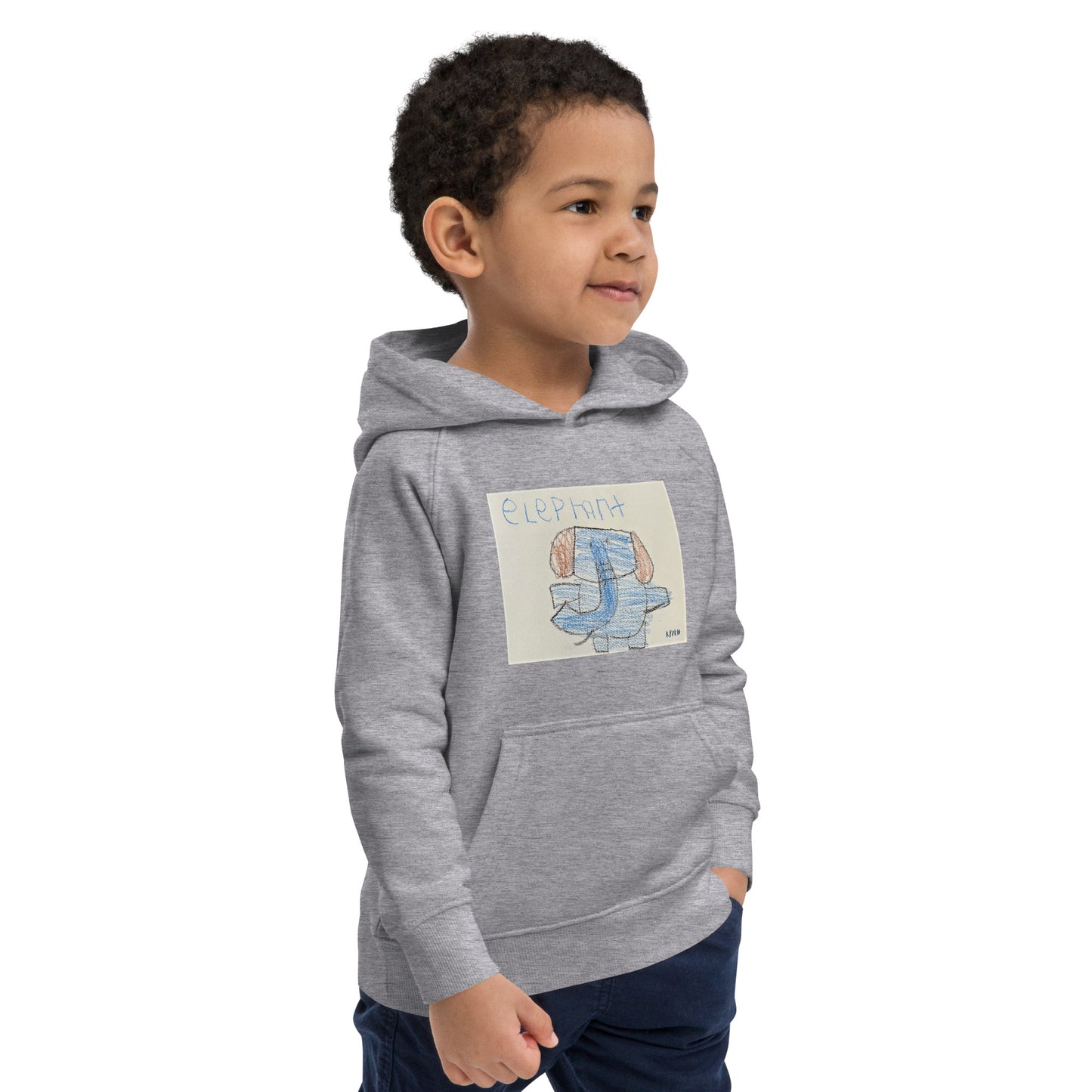 "Elephant by Ryzen" Kids eco hoodie