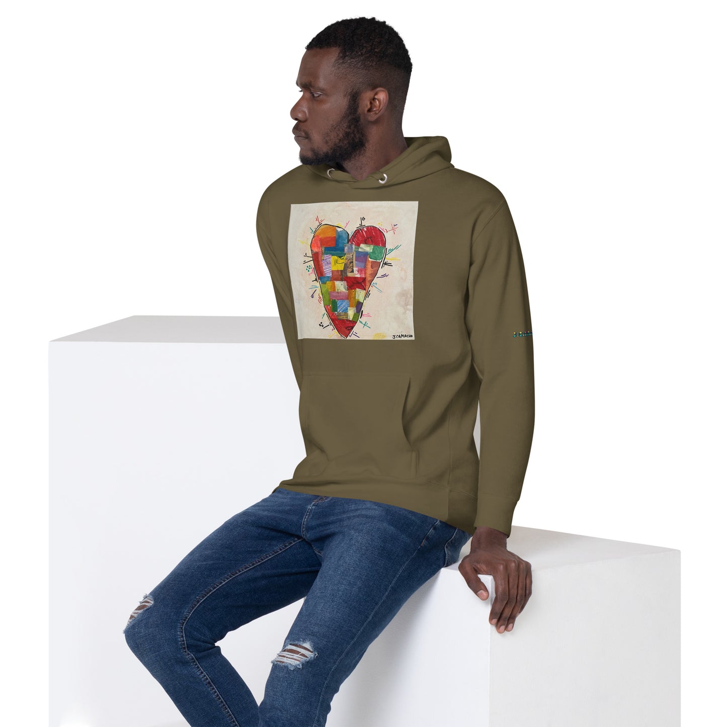 "Putting the Pieces back together" Unisex Hoodie