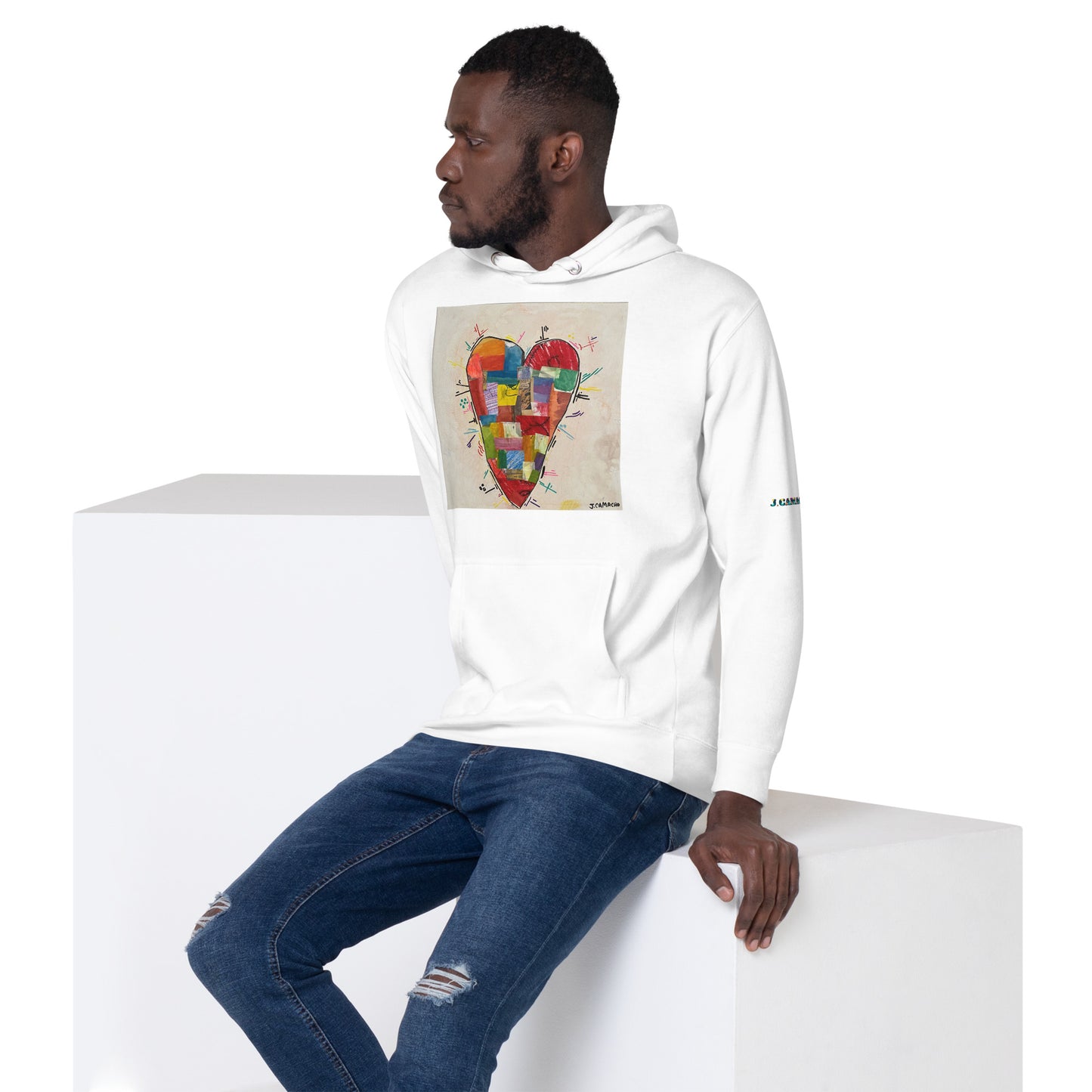 "Putting the Pieces back together" Unisex Hoodie