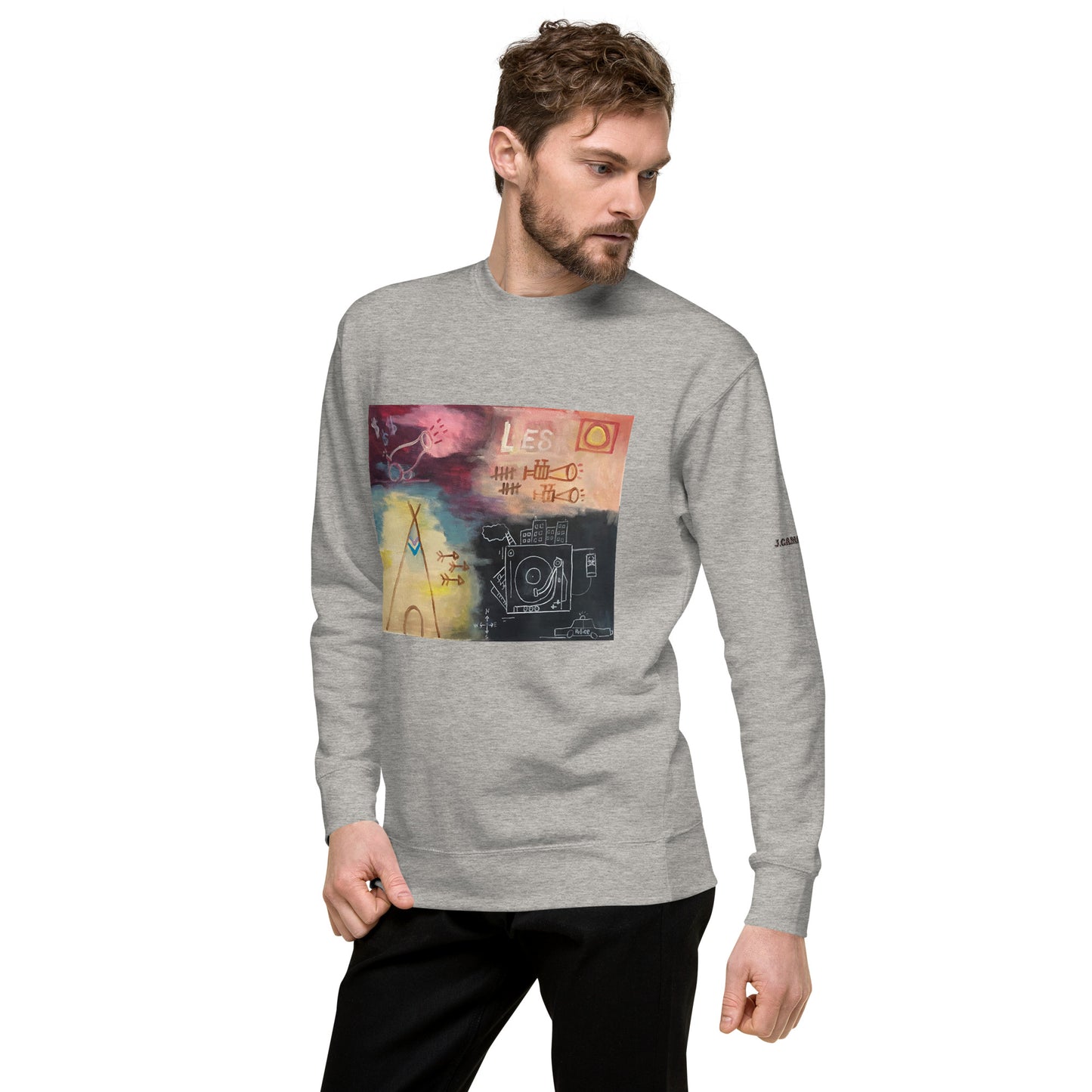 "Reflection No.7" Unisex Premium Sweatshirt