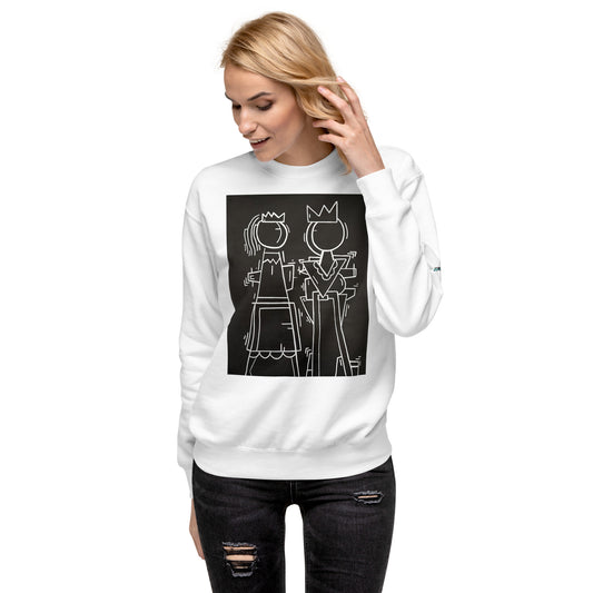 "King and Queen" Unisex Premium Sweatshirt