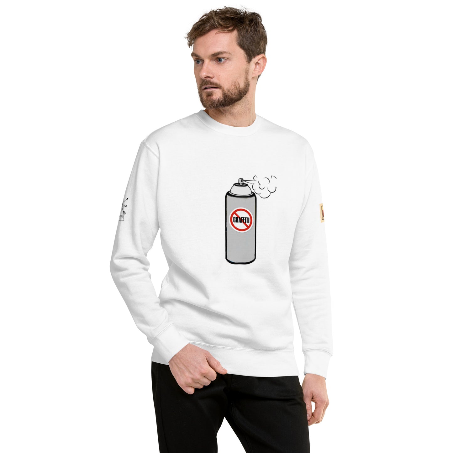 "No Graffiti" Unisex Premium Sweatshirt