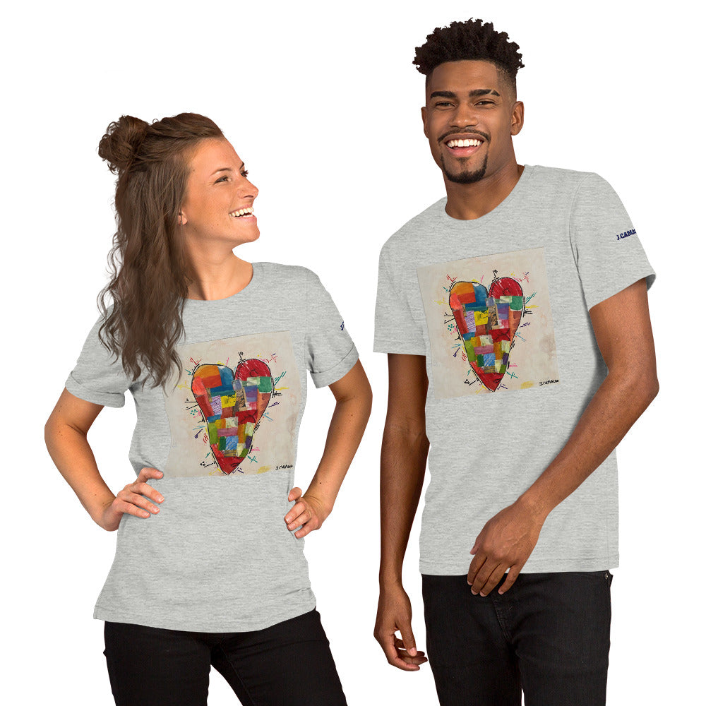 "Putting the Pieces back together" Unisex t-shirt