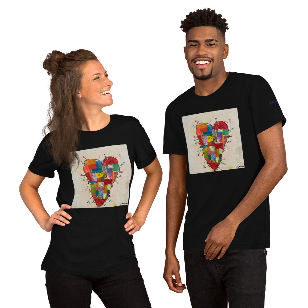 "Putting the Pieces back together" Unisex t-shirt