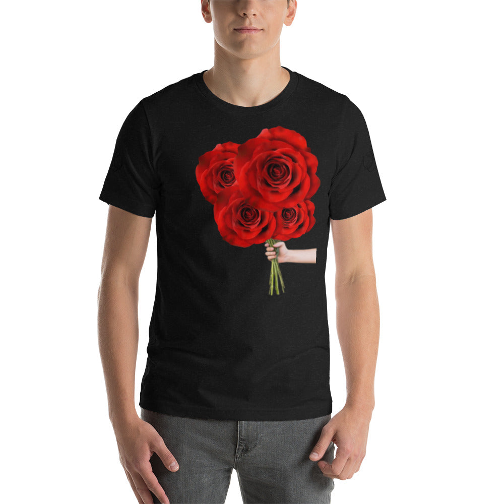 I give you roses Unisex t-shirt