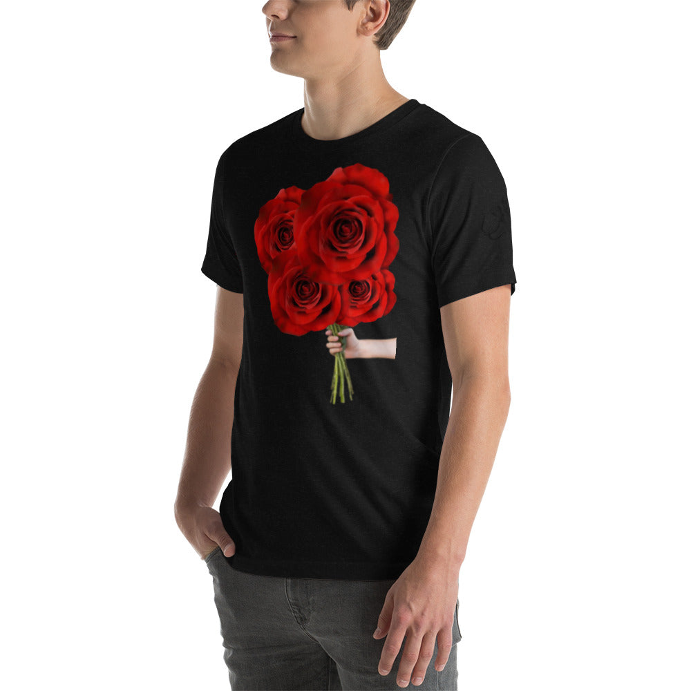 I give you roses Unisex t-shirt