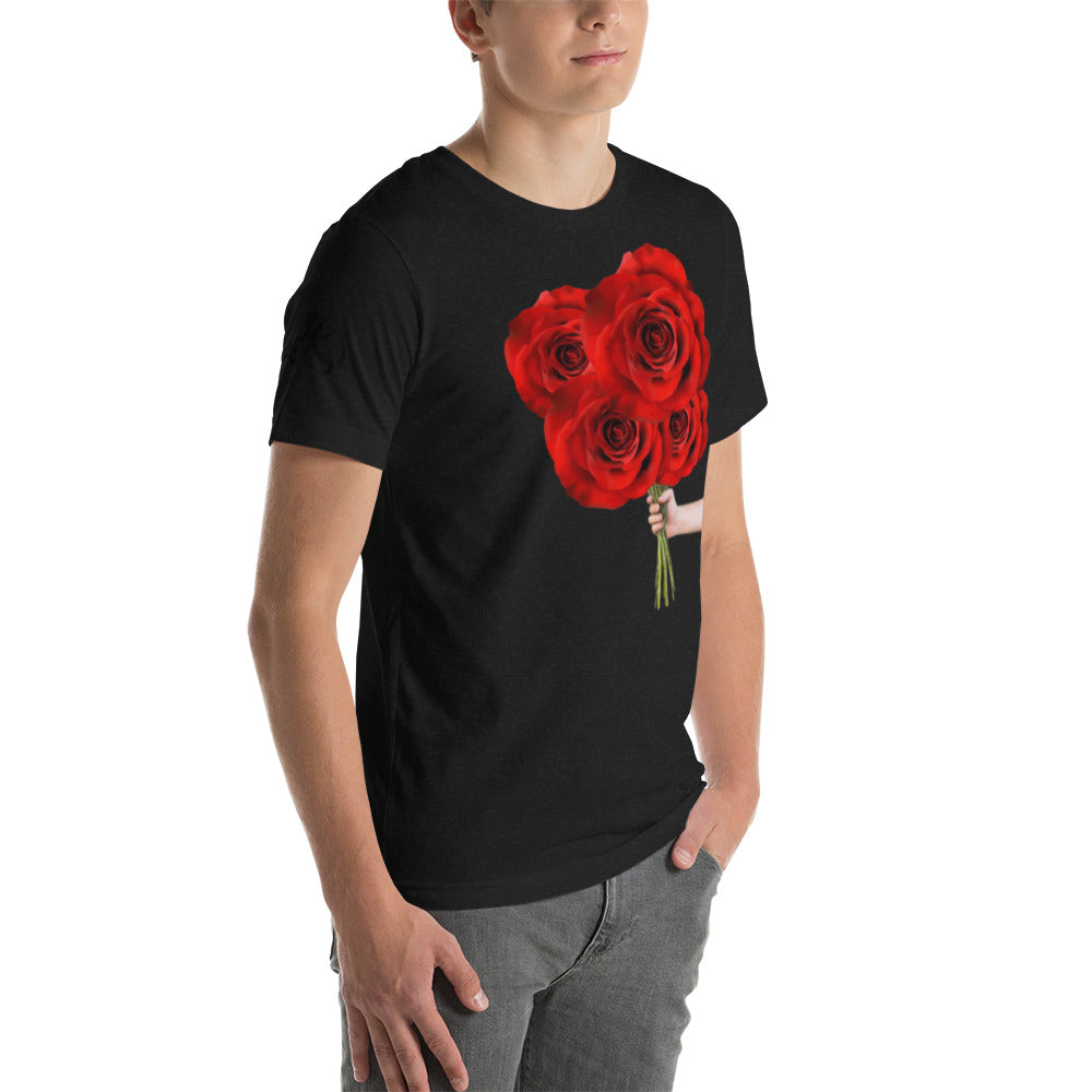 I give you roses Unisex t-shirt