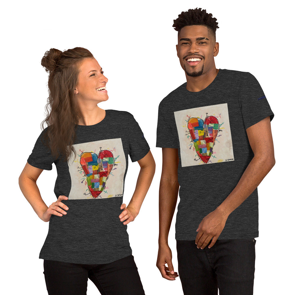 "Putting the Pieces back together" Unisex t-shirt