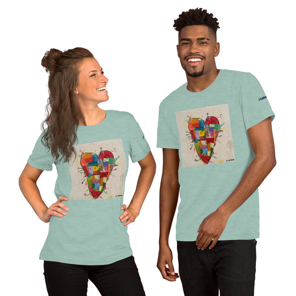 "Putting the Pieces back together" Unisex t-shirt