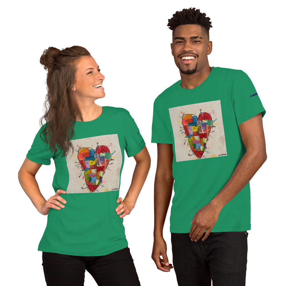 "Putting the Pieces back together" Unisex t-shirt