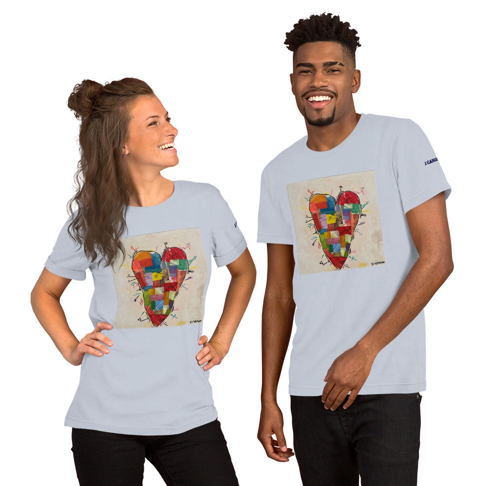 "Putting the Pieces back together" Unisex t-shirt