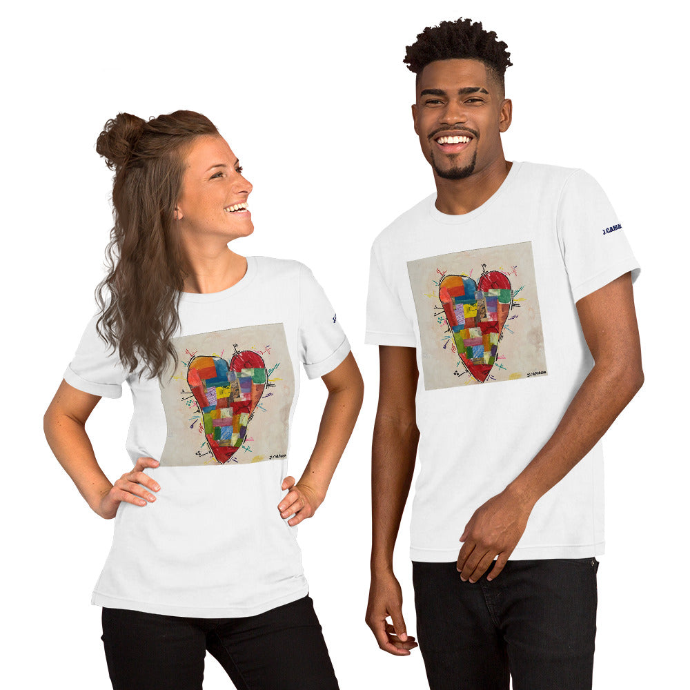 "Putting the Pieces back together" Unisex t-shirt