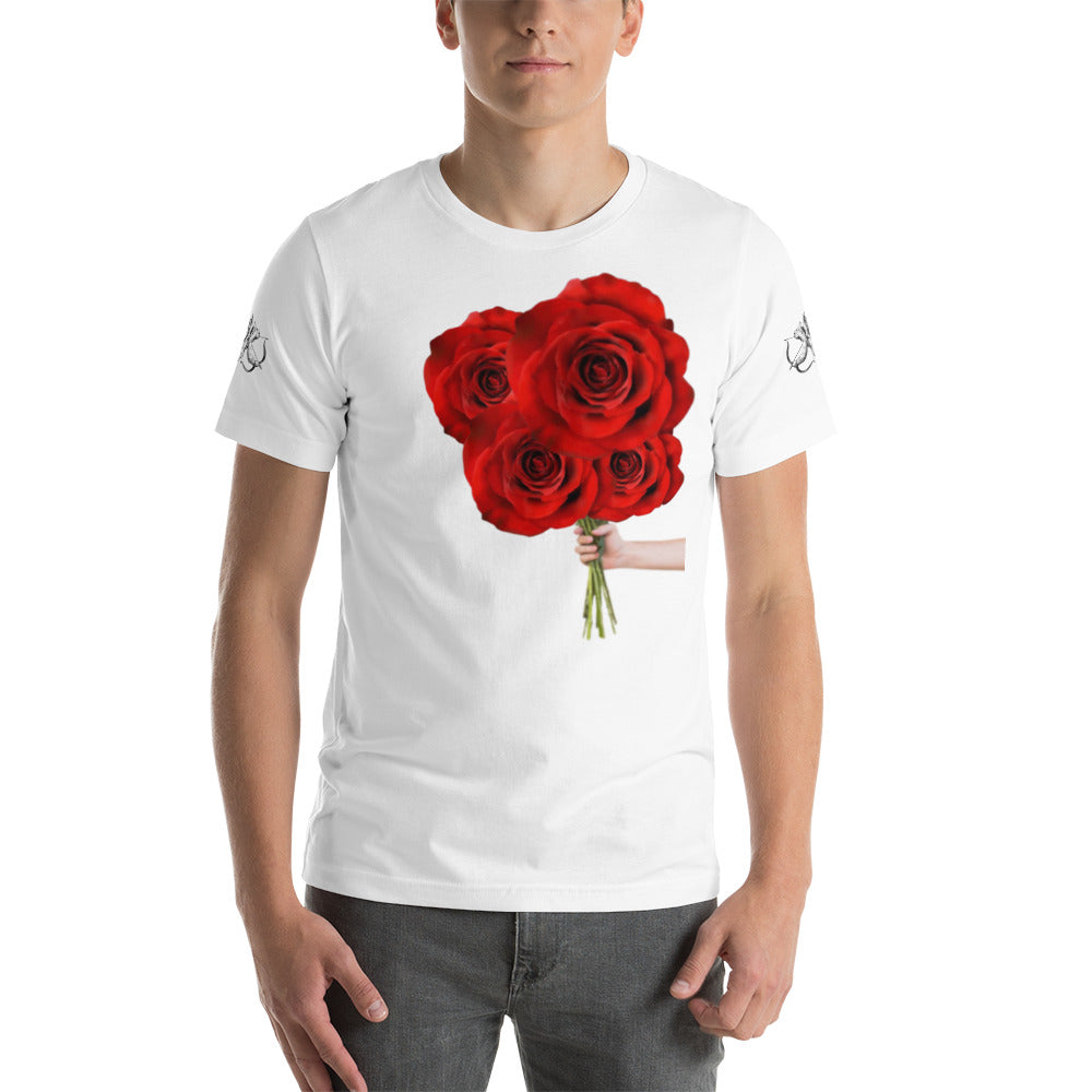 I give you roses Unisex t-shirt