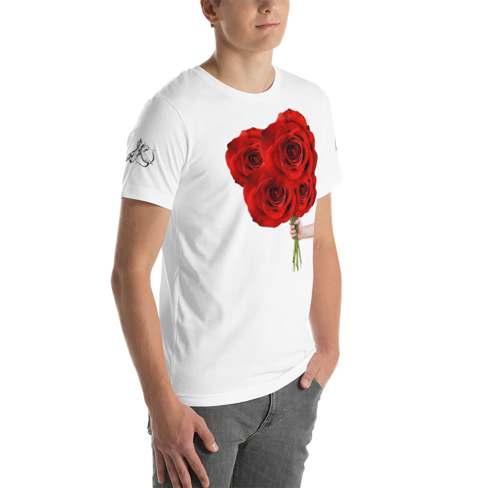 I give you roses Unisex t-shirt