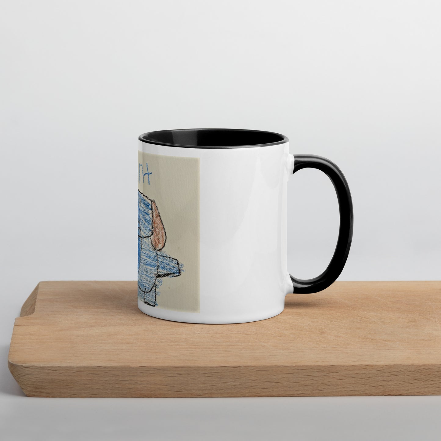 "Elephant" Mug with Color Inside